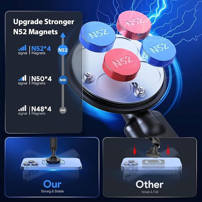 Magnetic Car Phone Holder Hanging