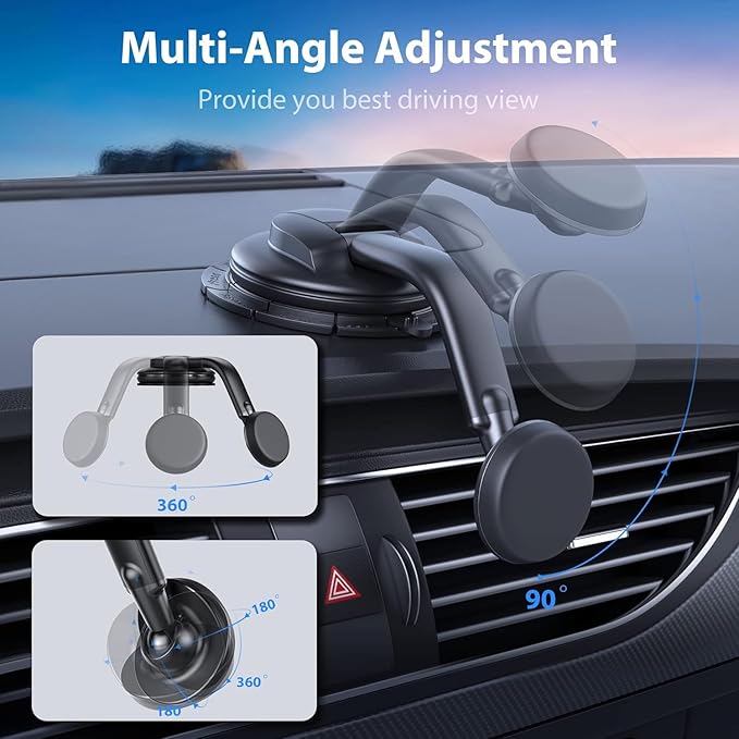Magnetic Car Phone Holder Hanging